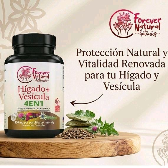 Hígado+ Vesícula 4EN1 – Tu Escudo para el Colesterol